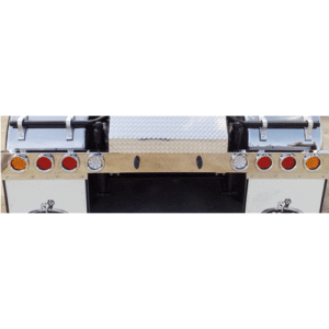 Stainless Steel Underslung Light Bar 8 x 4 Inch LED Colour Lens