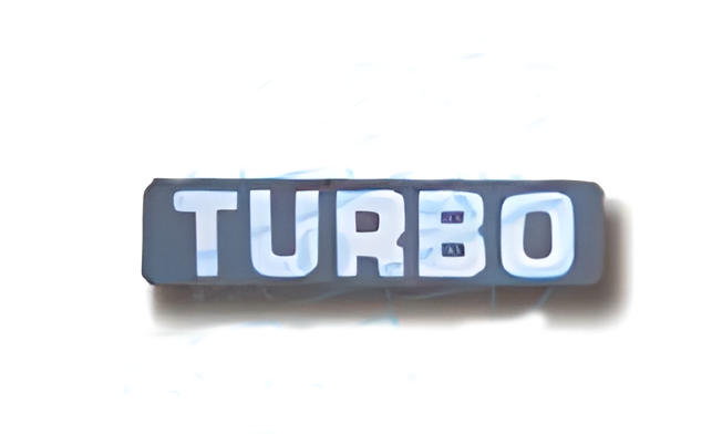 Badge ‘TURBO’ To Suit Volvo F10-12, FL7-10