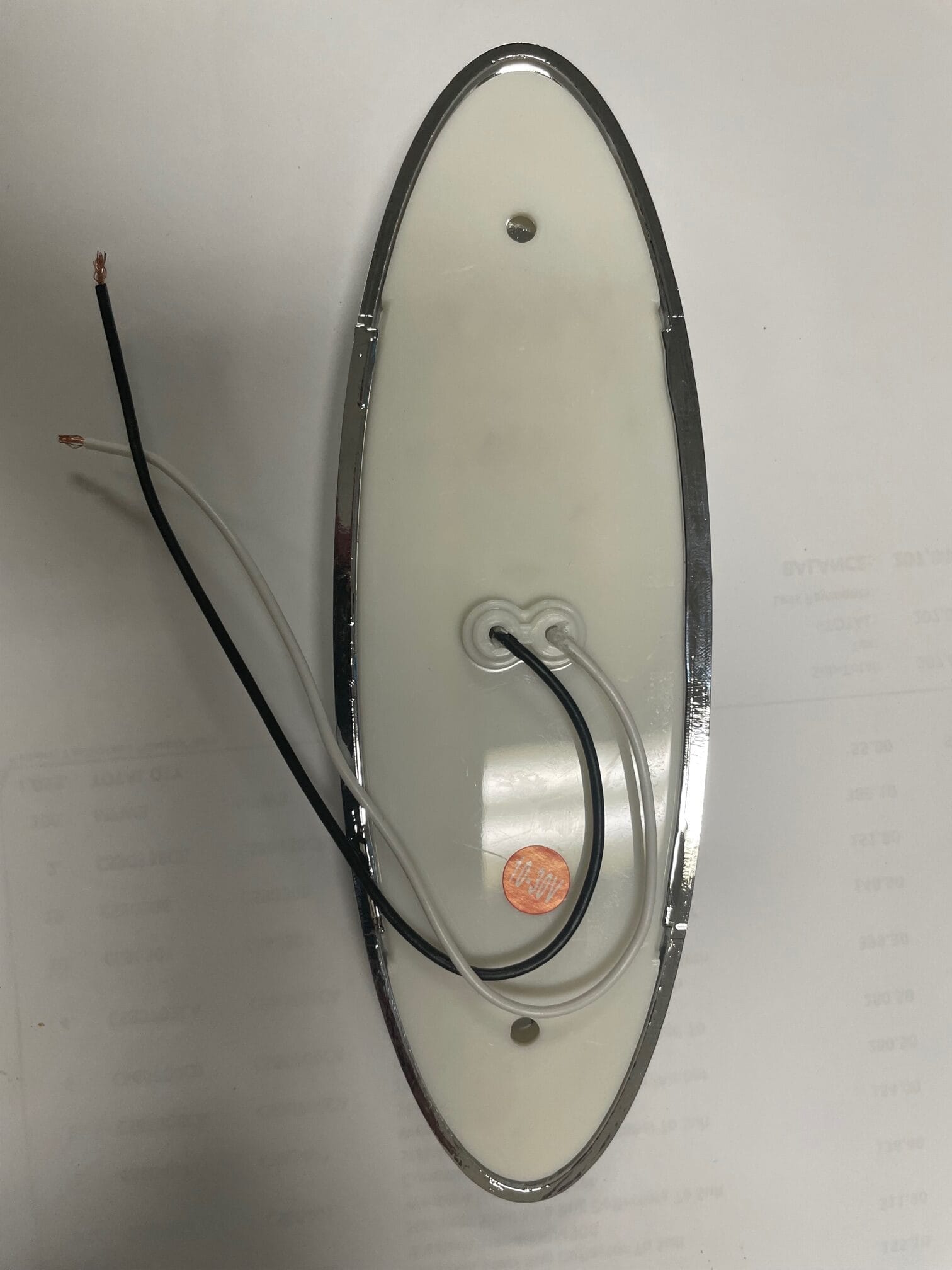 LED Multi Volt Millenium Clear/Amber Medium