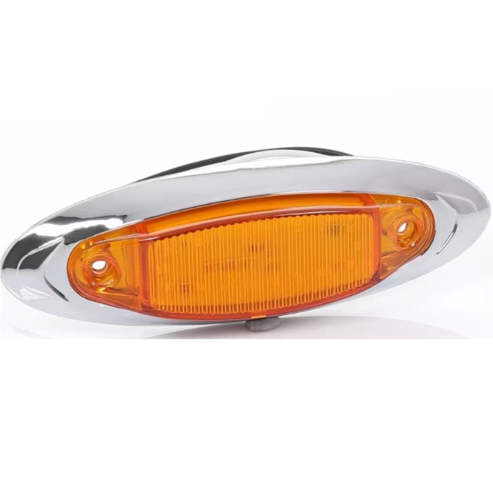 LED  Multi Volt Amber Medium Millennium Plus