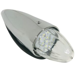 LED Multi-Volt Torpedo Roof Light Clear/Amber/Green