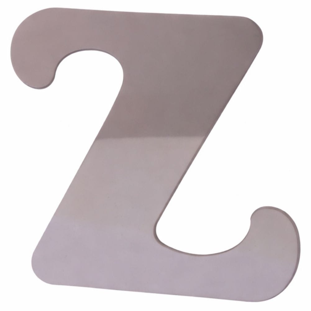 Stainless Steel Letter Z