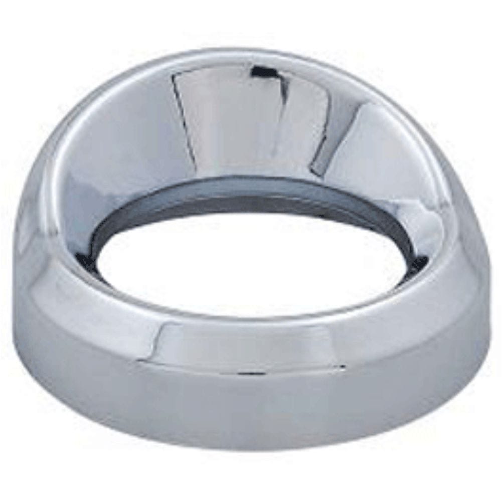 Gauge Cover With Visor Small Chrome To Suit Kenworth
