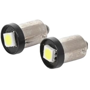 LED Globe 12 Volt Bayonet Red