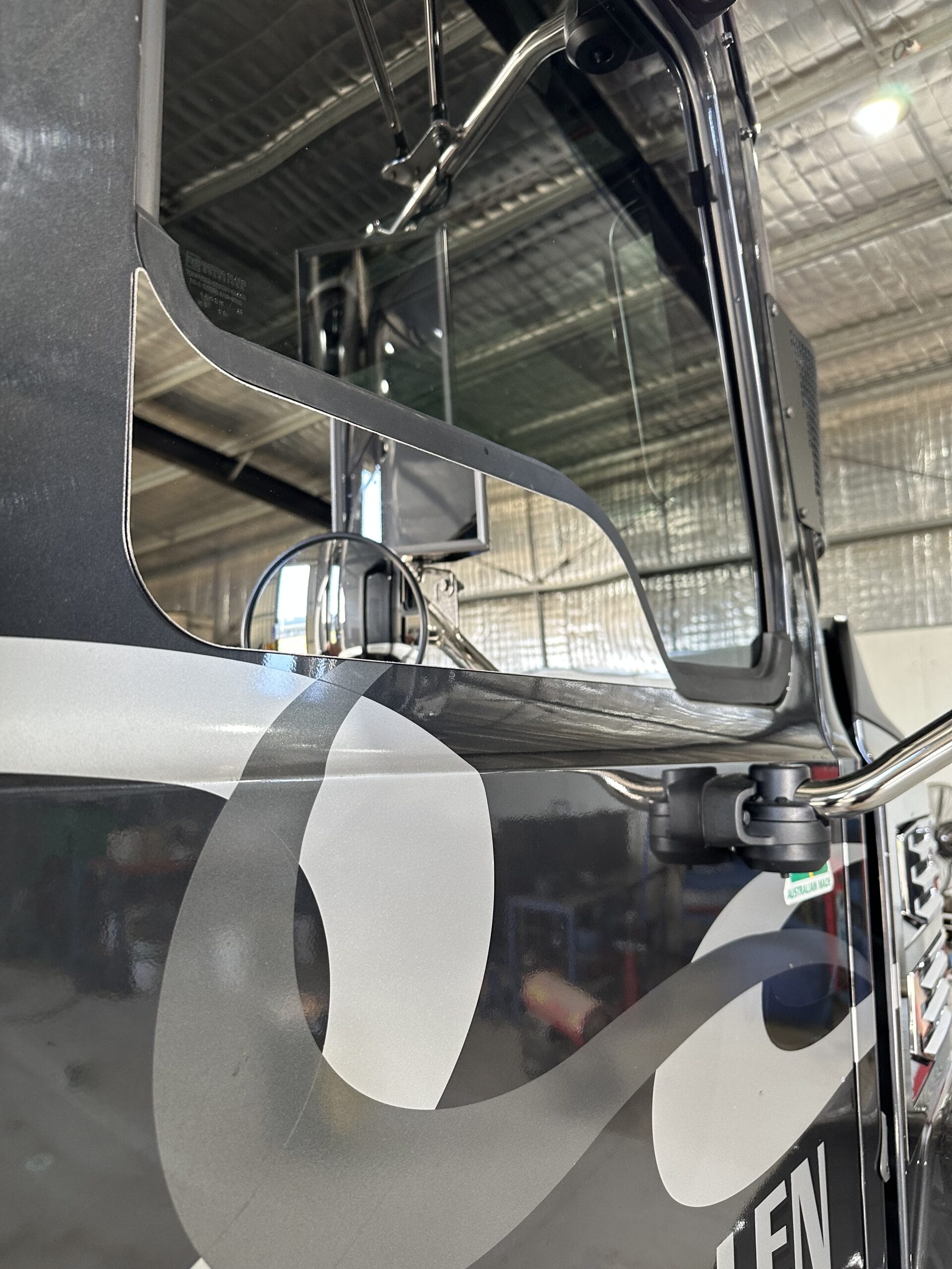 Stainless Steel Door Window Accent To Suit Mack Anthem