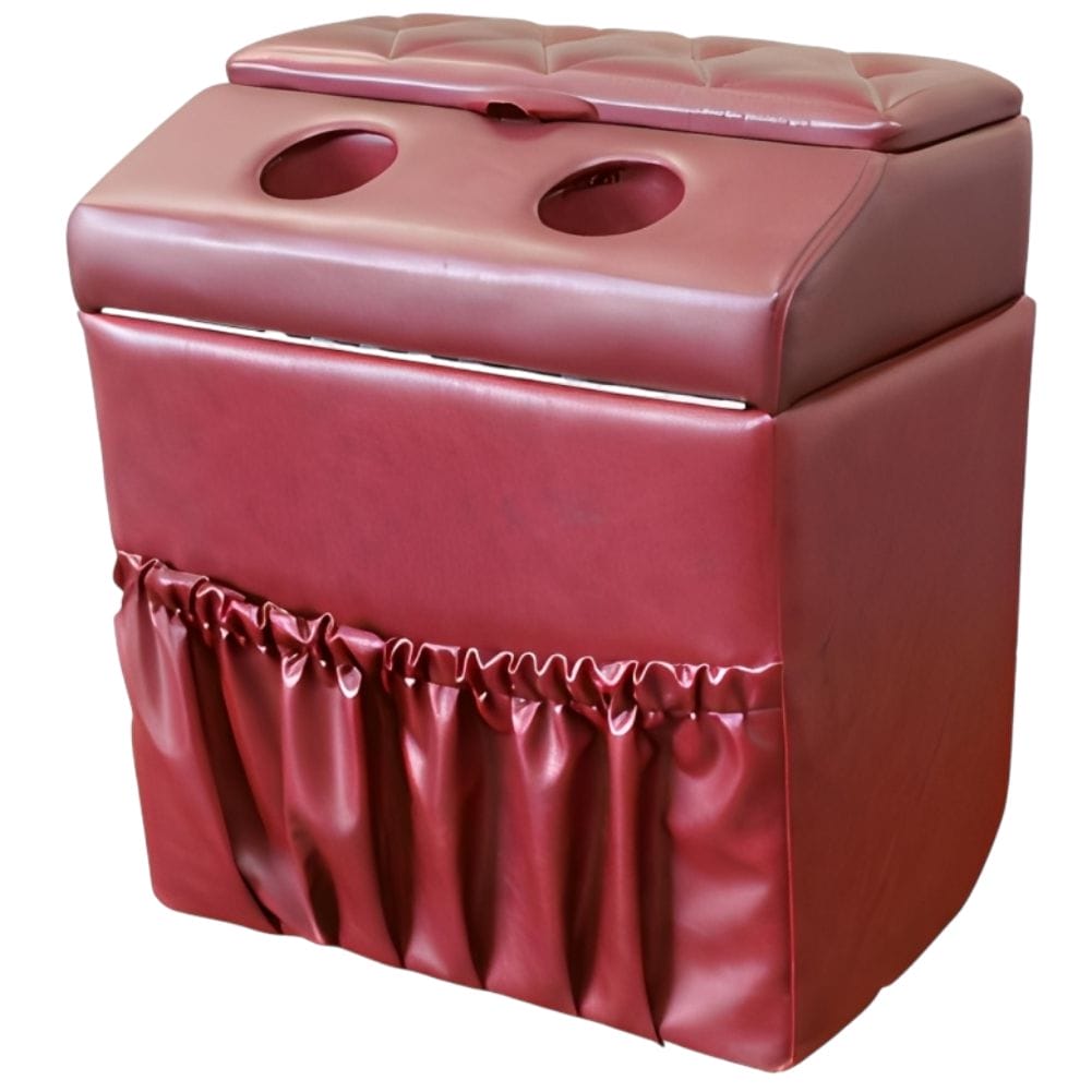 Middle Seat Console Storage/Bench Ox Blood