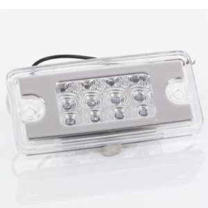 LED Light Multi-volt Flush Sun Visor Light Clear To Suit Freightliner/Mack