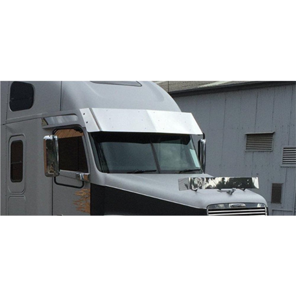 Stainless Steel Sun Visor 17 Inch To Suit  Freightliner Century, Coronado 2 Side Mount