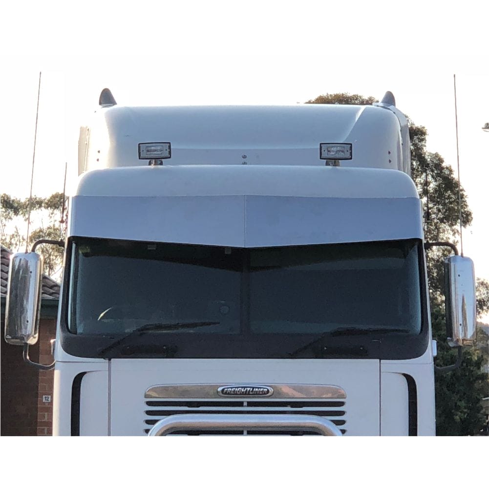 Stainless Steel Sun Visor 15 Inch To Suit  Freightliner Argosy Boltless