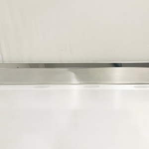 Stainless Steel End Cap Tank Skirt Square 875MM Single To Suit Kenworth/Freightliner/Iveco/Mercedes