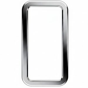 Stainless Steel Vent Surround Plain Pair To Suit Western Star
