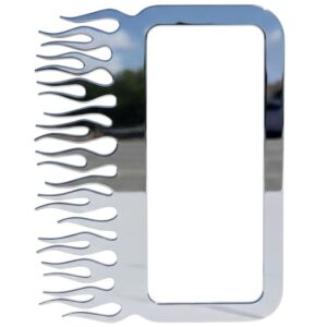 Stainless Steel Vent Surround Flame  Plain Single To Suit Western Star