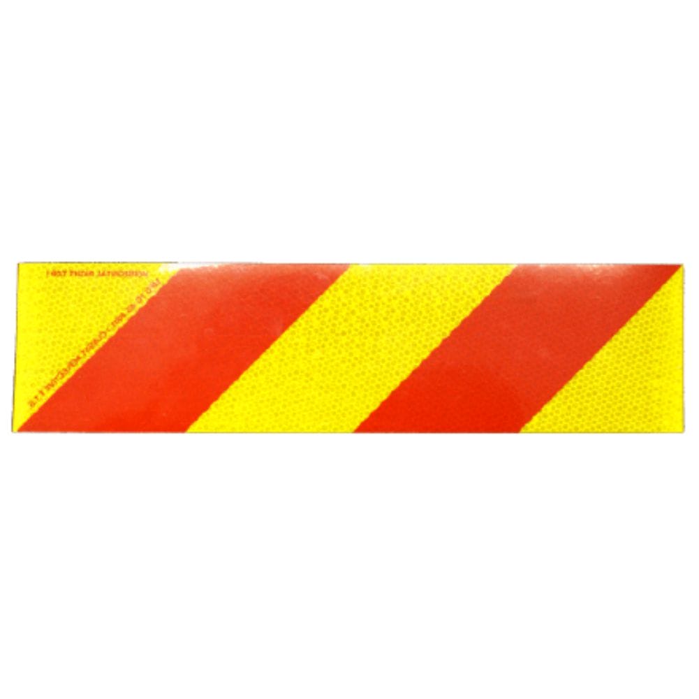 Marker Yellow/Red 400X100 Alloy Class 1 Left