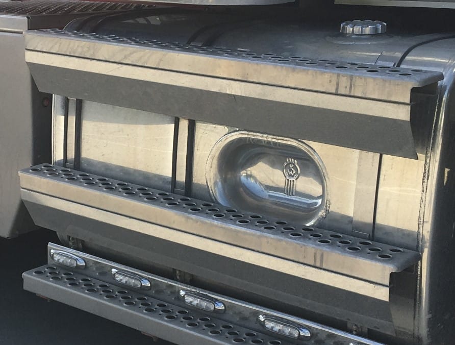 Stainless Steel Tank Skirt Round 1000mm To Suit Freightliner/Kenworth/Iveco/Mack