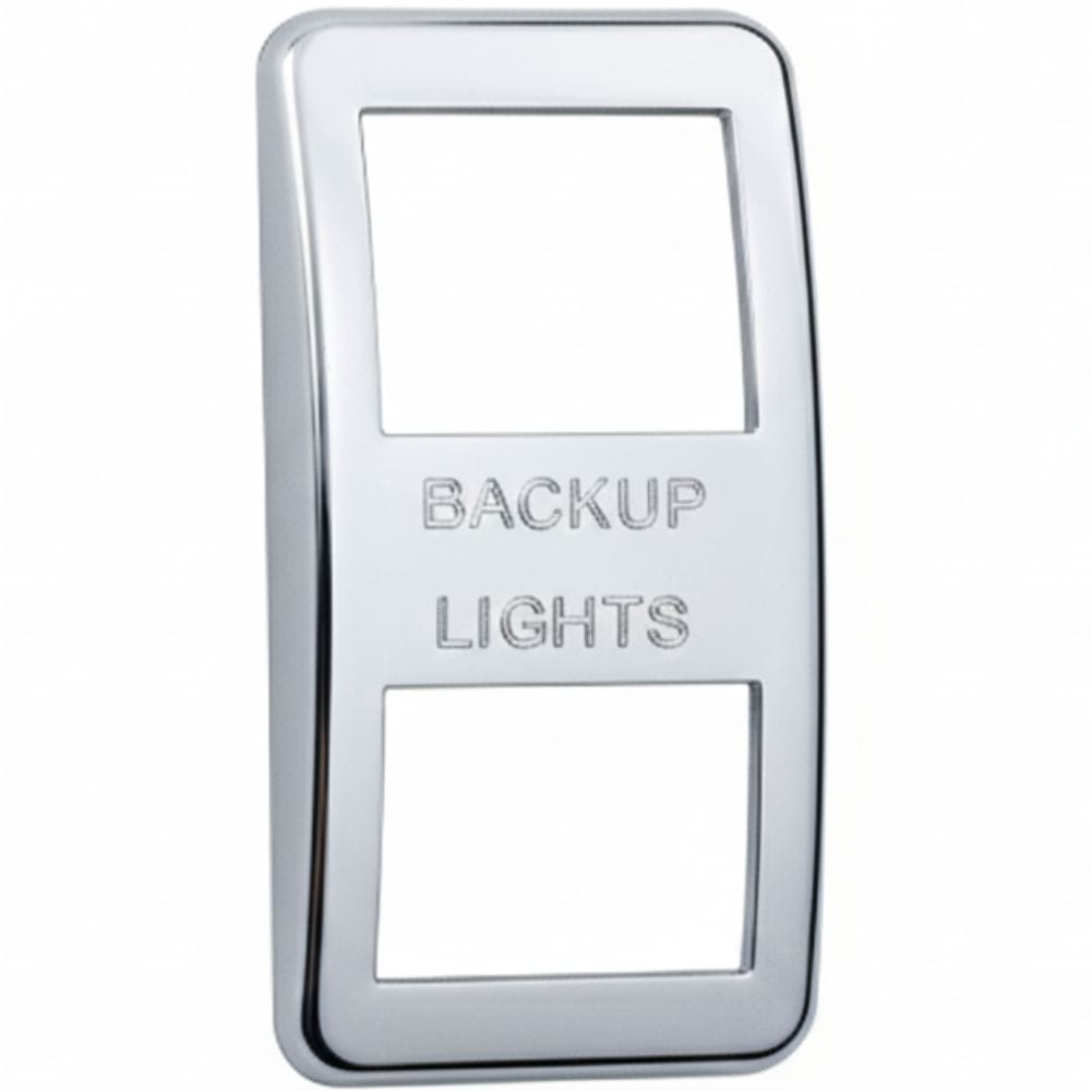 Switch Cover Chrome Back Up Lights