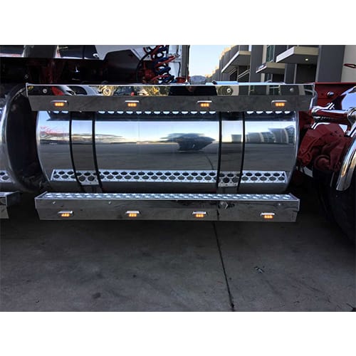 Stainless Steel Tank Skirt Round 1320MM Single To Suit Western Star