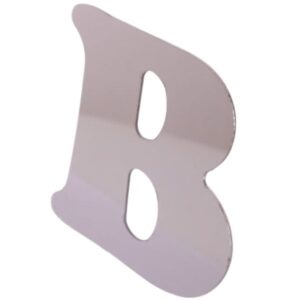 Stainless Steel Letter B