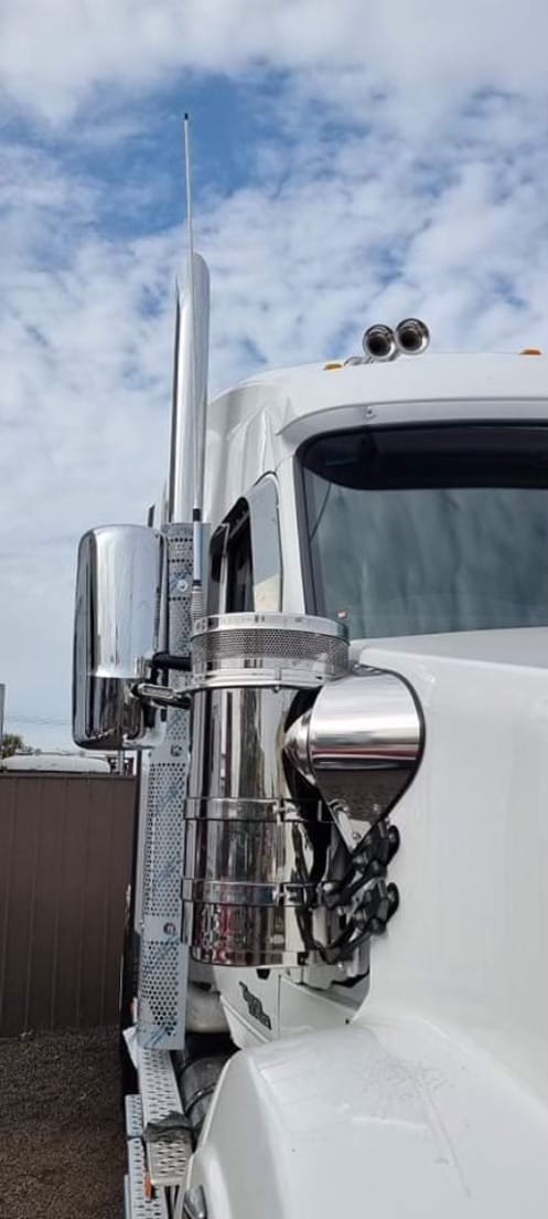 Stainless Steel Weather Shield Window Shade To Suit Kenworth T360 T410 T410SAR T610 T610SAR