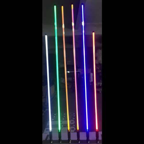 LED 12 Volt Fibre Optic Aerial 5FT Red